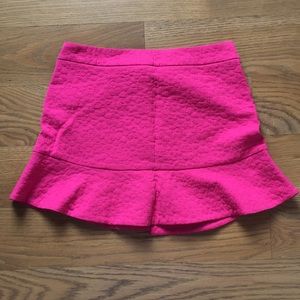 Zara pink mini skirt